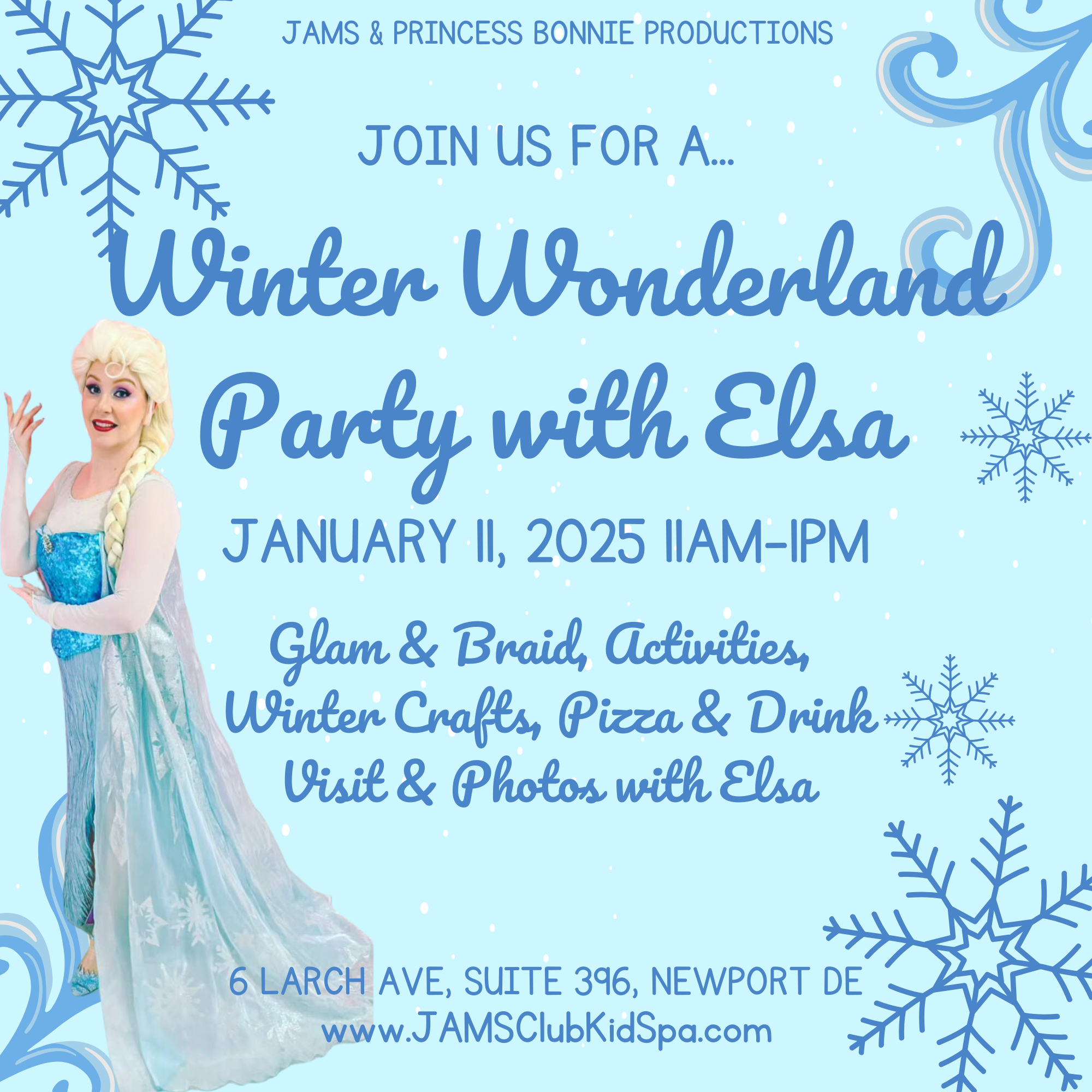 Winter Wonderland Party with Elsa